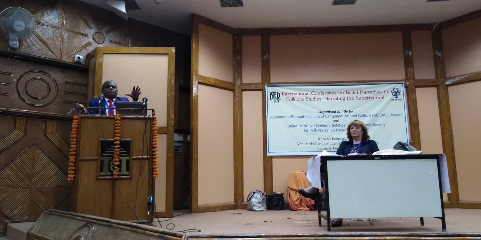 Dr. sc. Jelka Vince Pallua na konferenciji “Belief Narratives in Folklore Studies” u Indiji