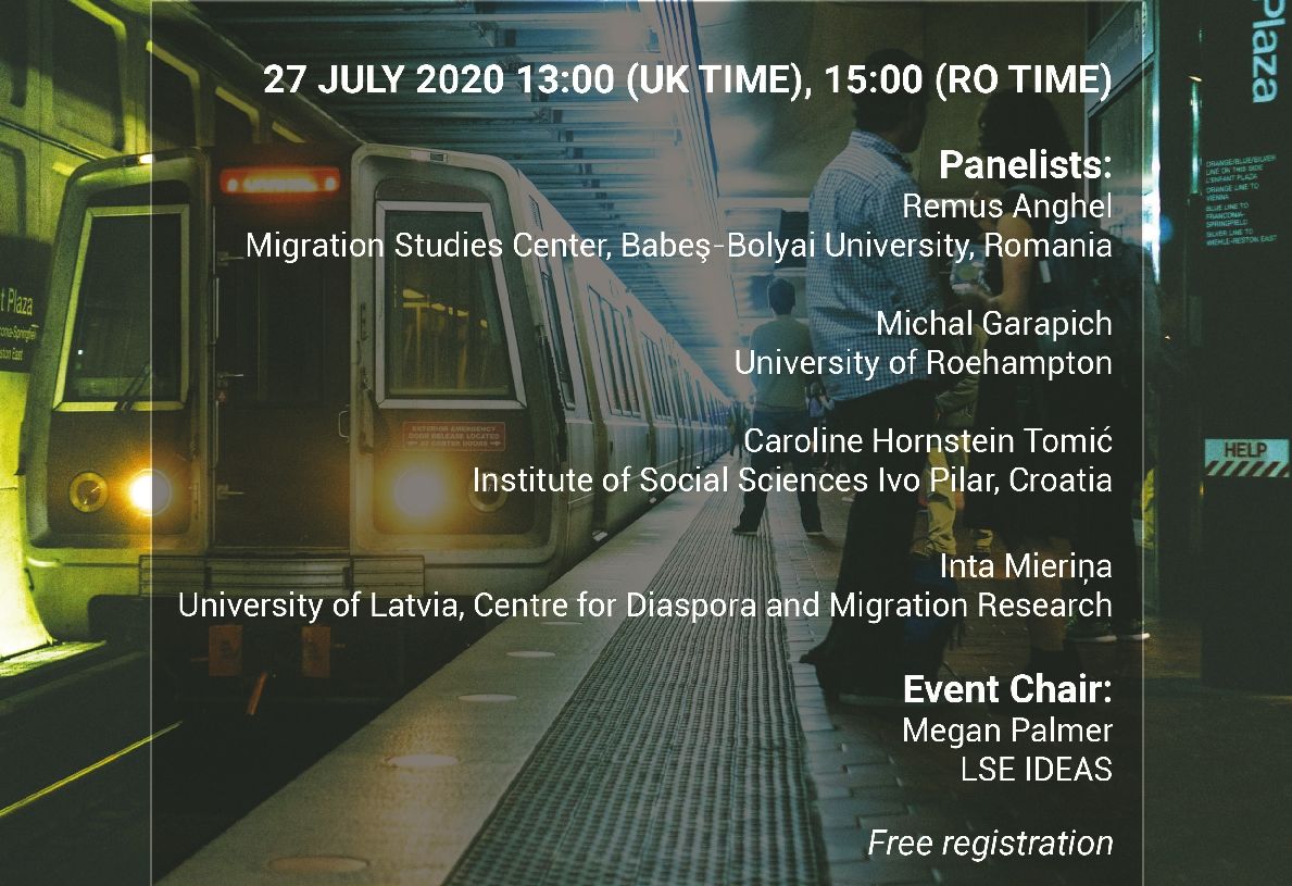 Online Panel Diskusija Immigration Into Eastern Europe: New Challenges