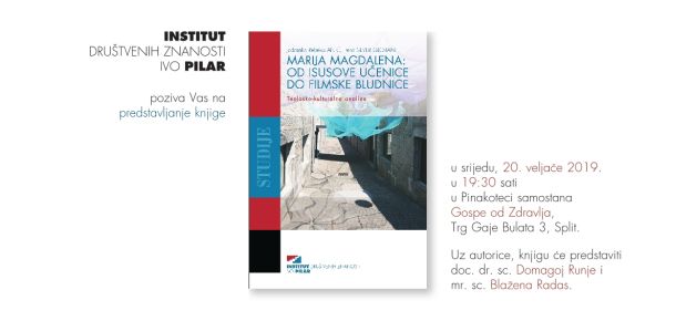 Split: Predstavljanje knjige „Marija Magdalena: Od Isusove učenice do filmske bludnice“, 20. 2. 2019.