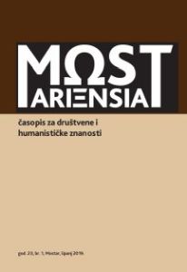 MOSTARIENSIA – časopis za društvene i humanističke znanosti