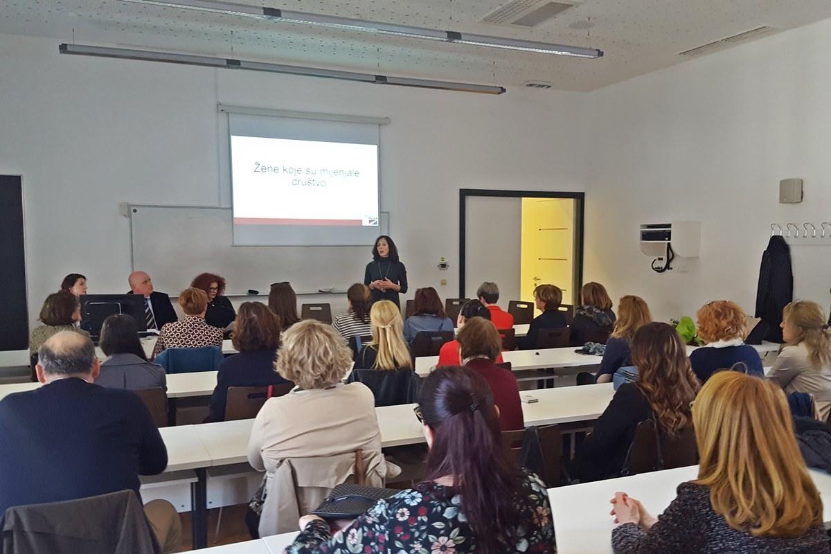 Okrugli stol o utjecaju javnog djelovanja žena na poboljšanje društva; Dubrovnik